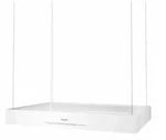 קולט אדים לתקרה (Island) 100 ס"מ Miele DA 6708 D Aura Edition 6000 Brilliant White
