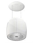 קולט אדים לתקרה (Island) 90 ס"מ Miele DA 7378 D Aura 4.0 Ambient Brilliant White